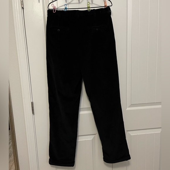 Men Jos.A.Bank Corduroy Black Pants - Picture 2 of 8